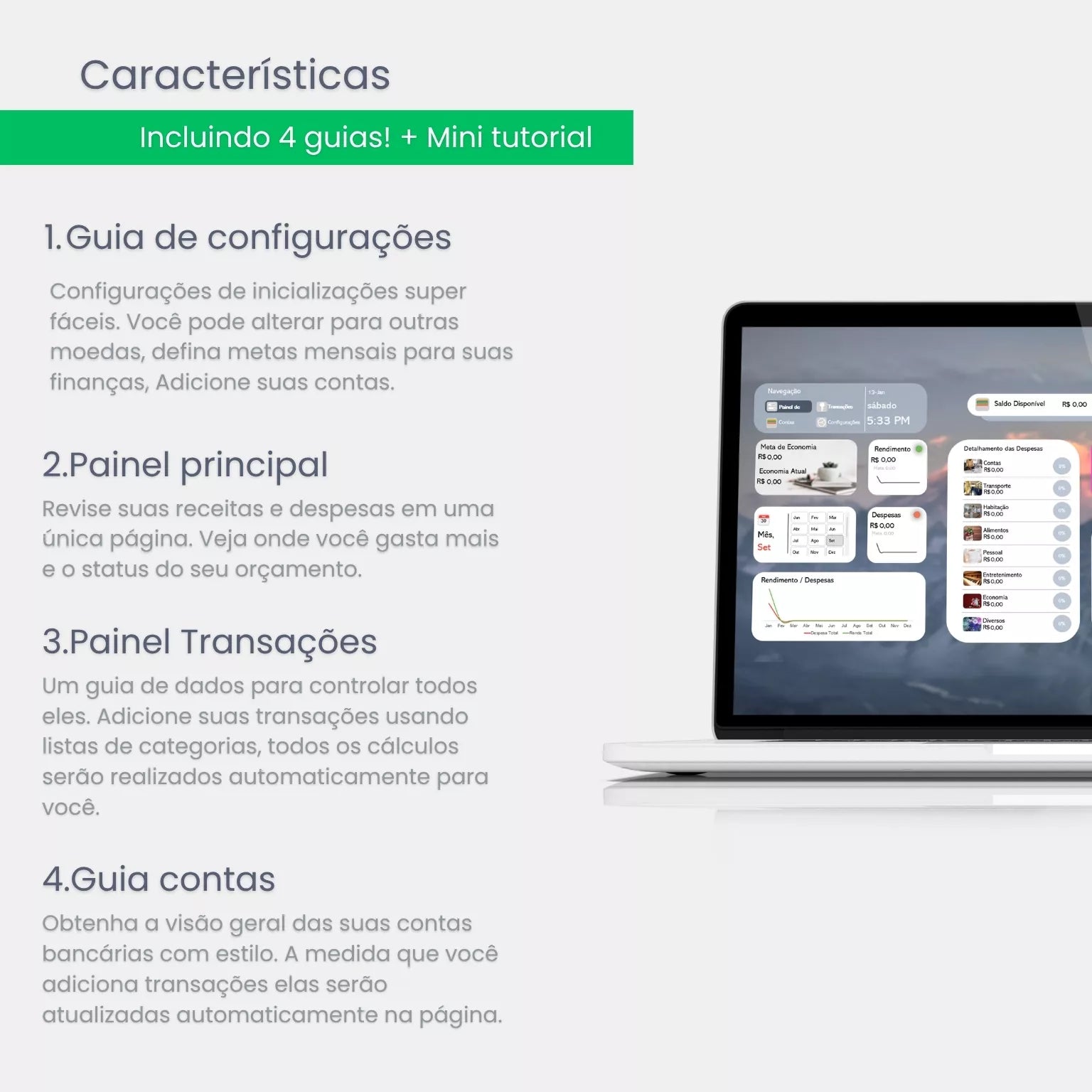 Planilha Financeira | Controle total