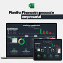 Planilha Financeira Pessoal e Empresarial