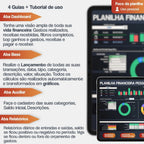 Planilha financeira pessoal para Excel