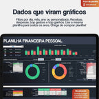 Planilha financeira pessoal para Excel