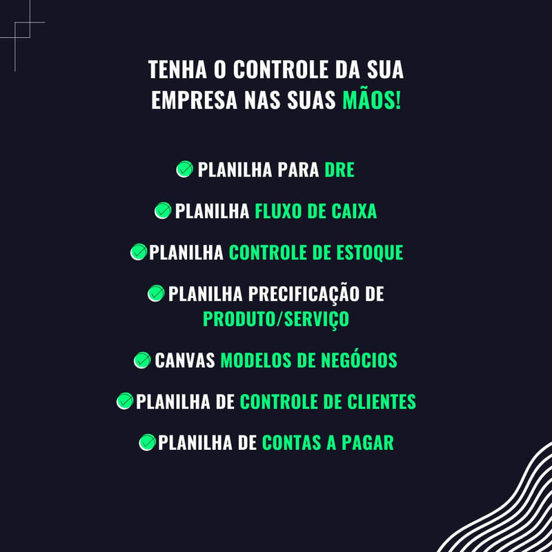 Pack de Planilhas Financeiras + Curso de Gestão Financeira