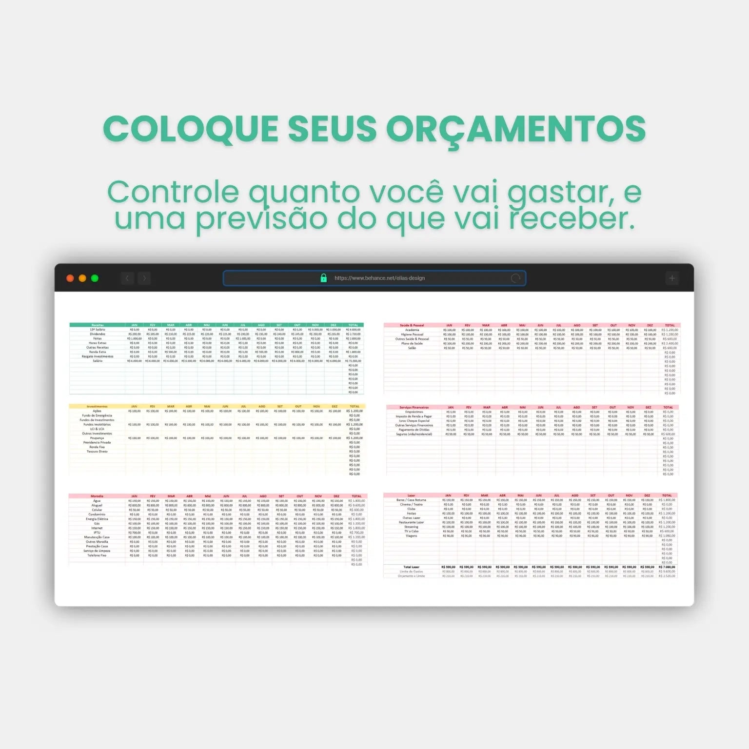 orçamento