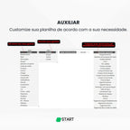 Planilha Planilha Financeira Fluxo de Caixa