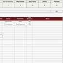 Planilha de Organização de Tarefas
