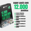 Super Pack com 12.000 Planilhas em Excel