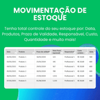 Planilha Controle de Estoque - Start Planilhas