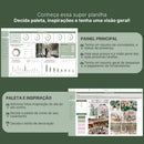 Paleta e inspirações