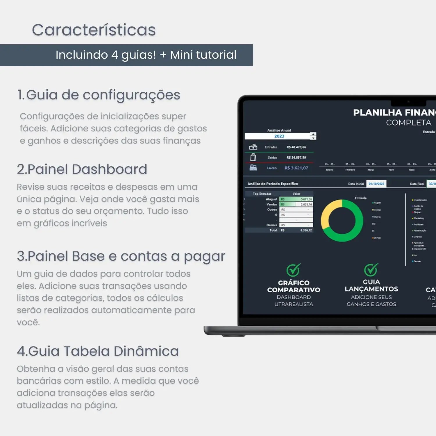 Planilha Planilha Financeira Fluxo de Caixa