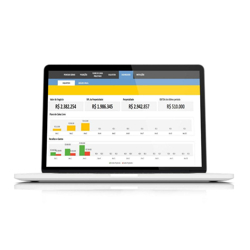 Planilha de Valuation - Start Planilhas